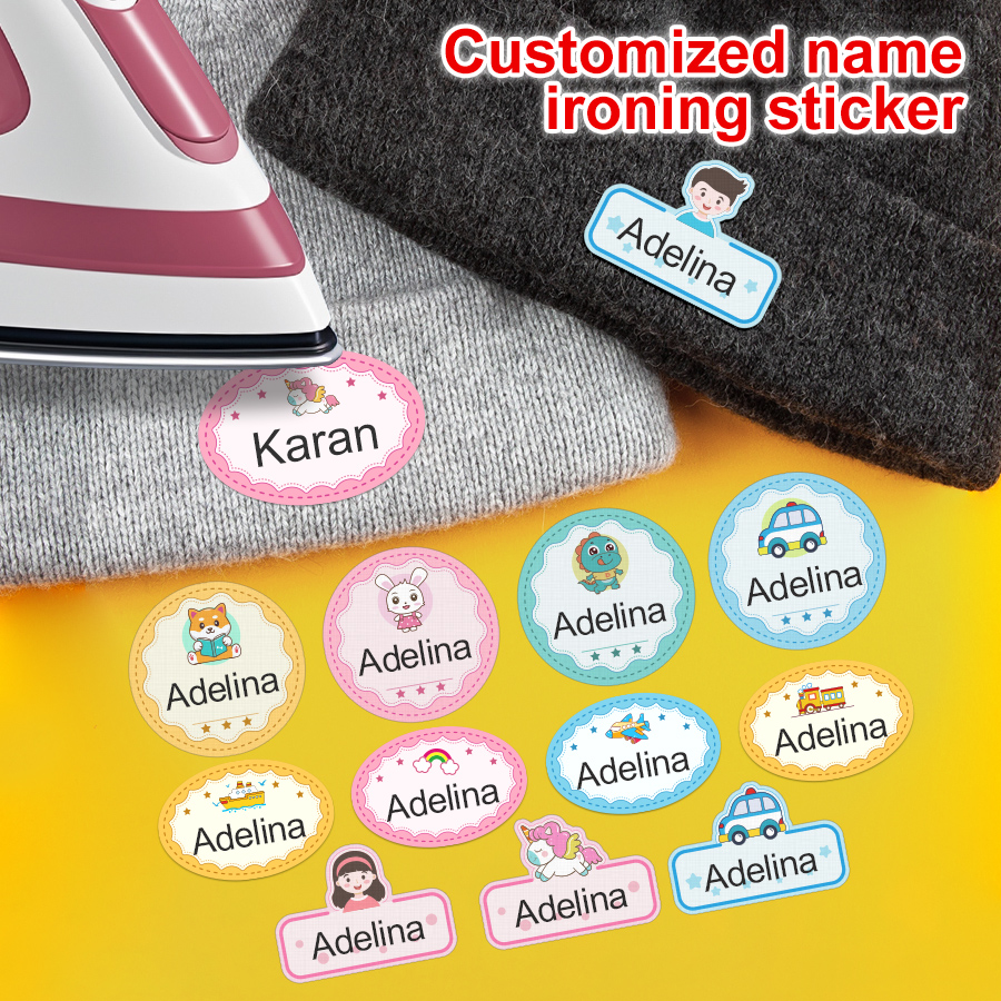 Baby Clothing Labels - Customized Kids School Name Tags -