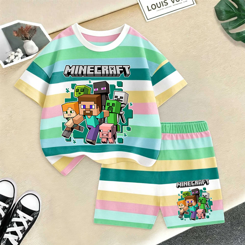 Baby Clothing For Sale - Minecrafted Girl boy Summer T shirt