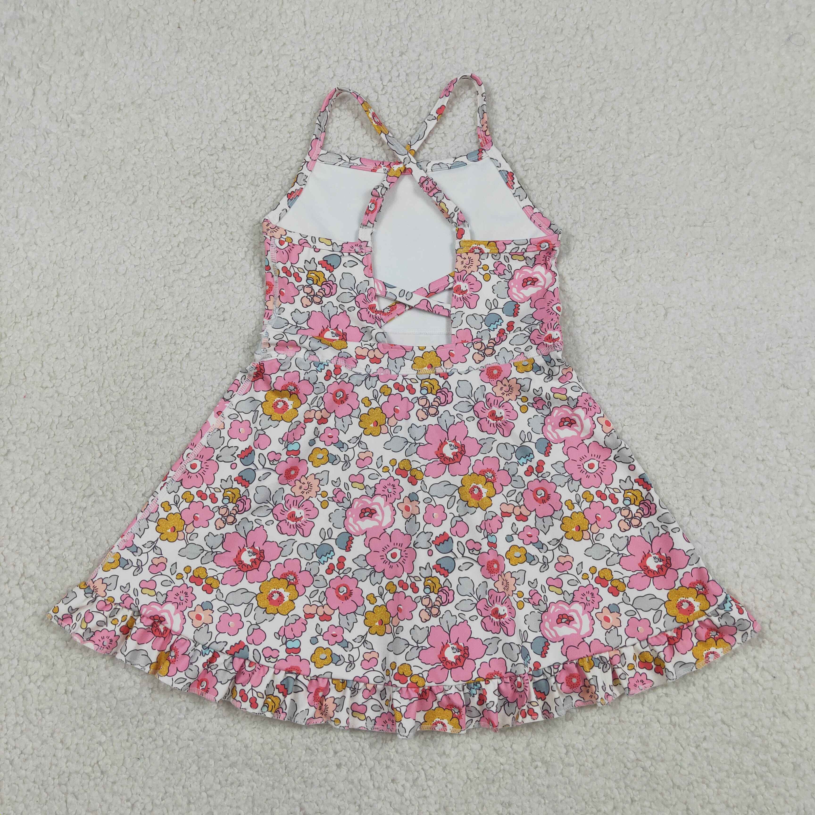 Baby Clothing Wholesale - Wholesale Baby Girl Active Flower Clothing