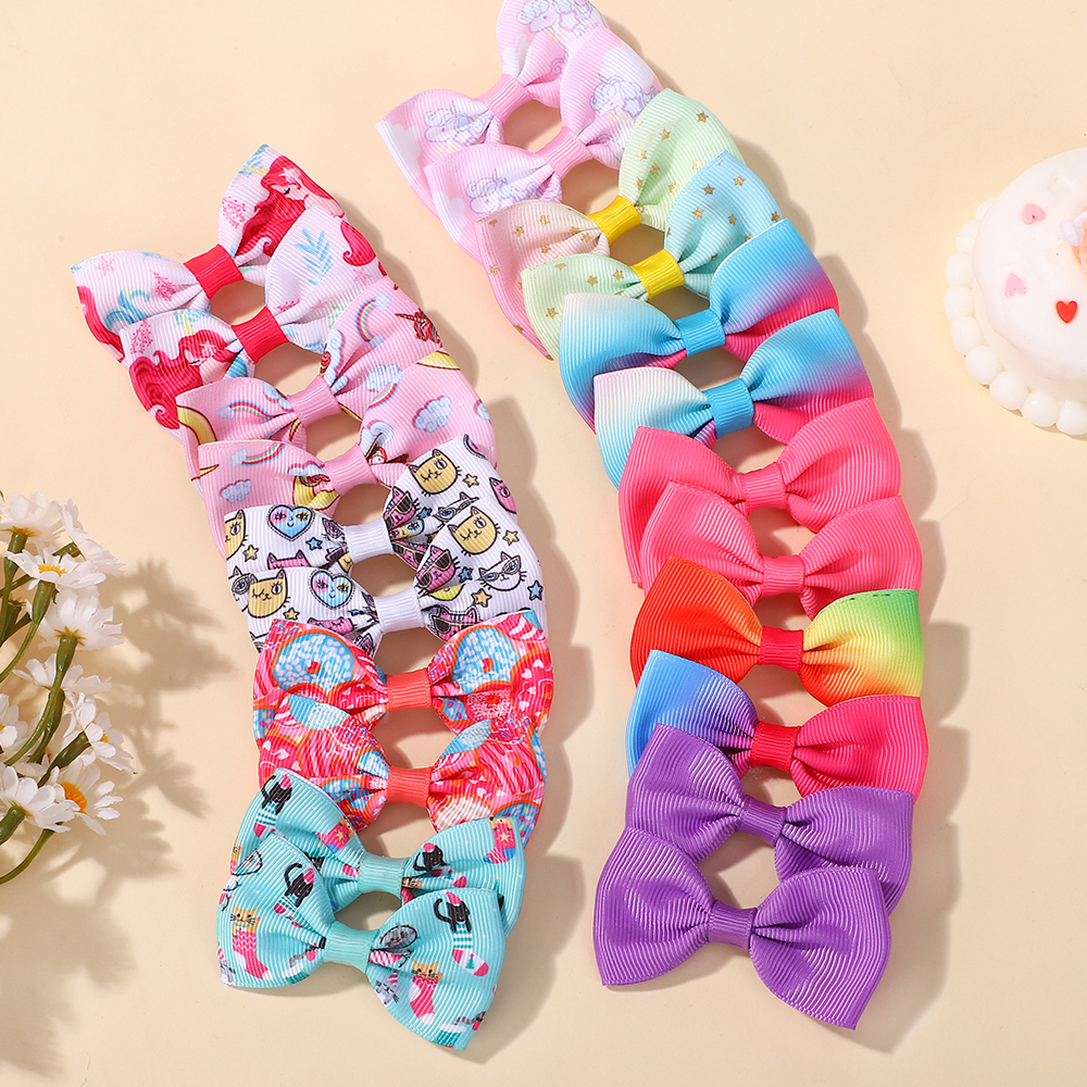 Baby Z Clothing - 20Pcs cute baby bows hair clips