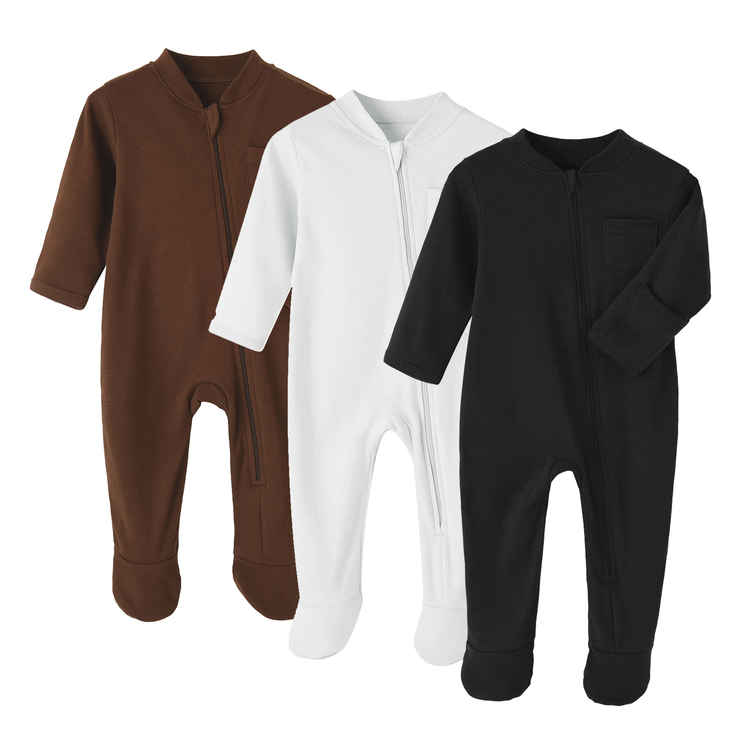 Baby Clothing Factory Shop - Cotton Baby Romper Newborn Jumpsuit Zipper