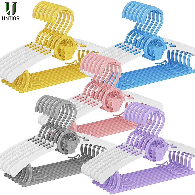Baby Clothing Organizer - UNTIOR Non-slip Baby Clothes Hanger Adjustable