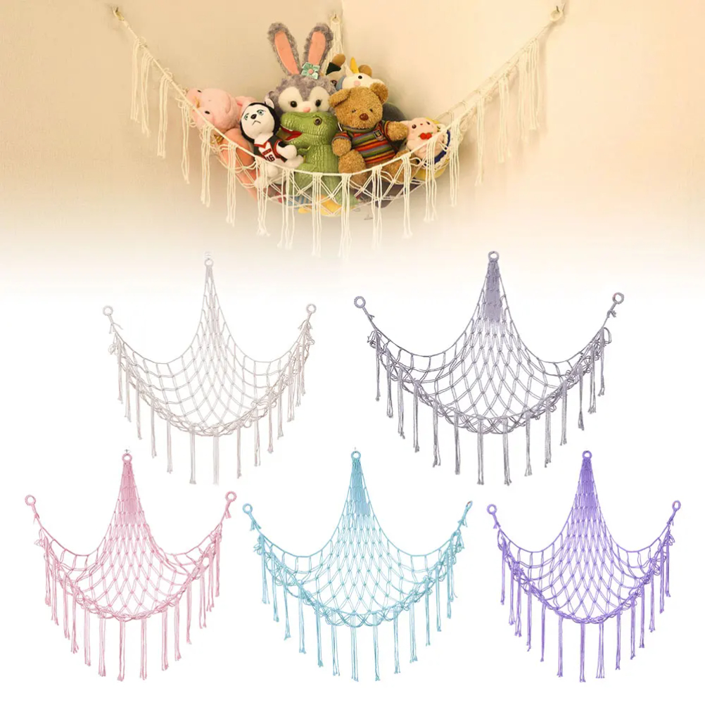 Baby Clothing Organizer - 1Pc Toy Hammocks Wall Corner Hanging