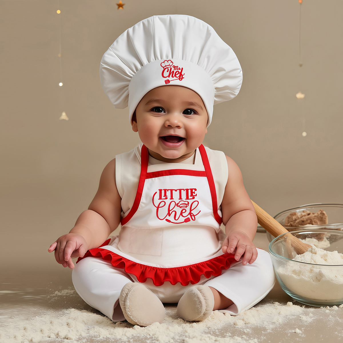 Baby Clothing Deals - Ylsteed 2Pcs Newborn Embroidered Photography Clothes