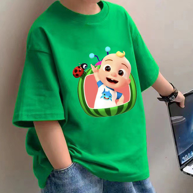 Baby Clothing For Sale - Cocomelons Baby T-Shirts Anime Cotton Short