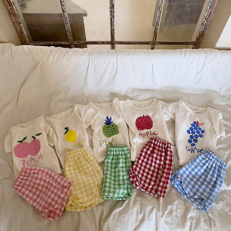 Baby Pajamas Sets Cotton Child - Baby Clothing For Sale ulasan dan harga