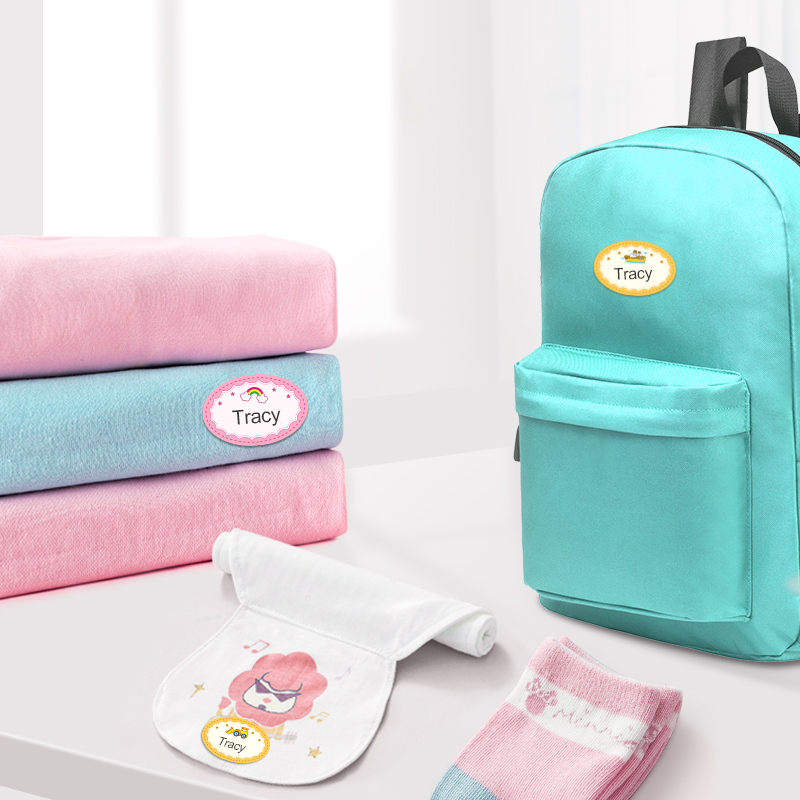 Customized Kids School Name Ta - Baby Clothing Labels ulasan dan harga