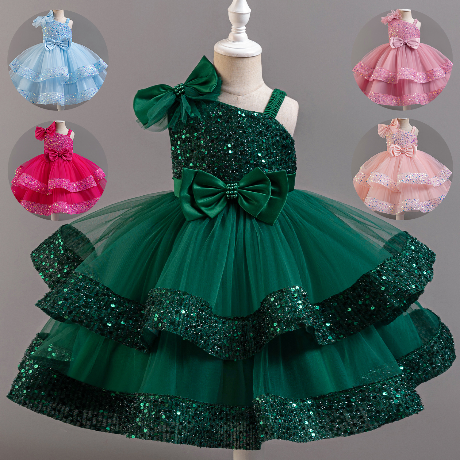 Flower Princess Sequins Baby W - Baby Z Clothing ulasan dan harga