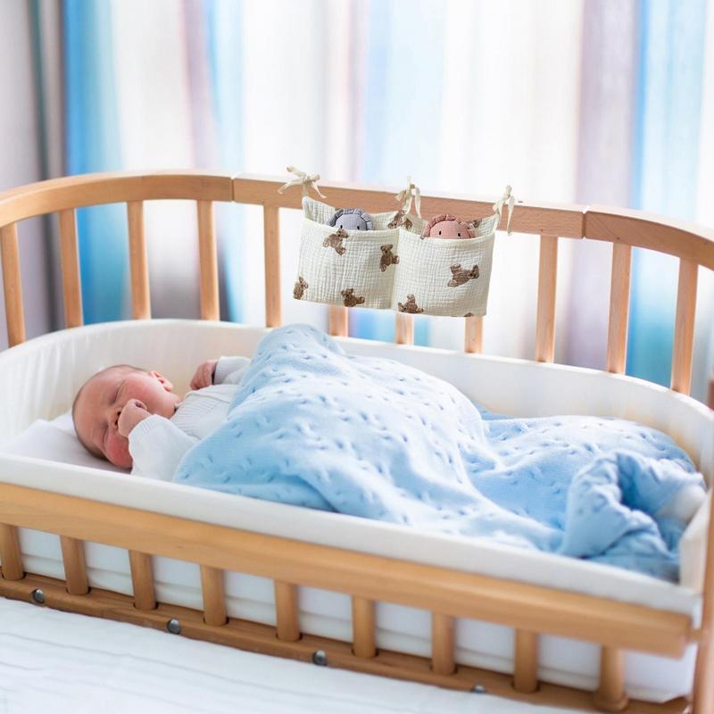 Baby Crib Organizer Cot Caddy  - Baby Clothing Organizer ulasan dan harga
