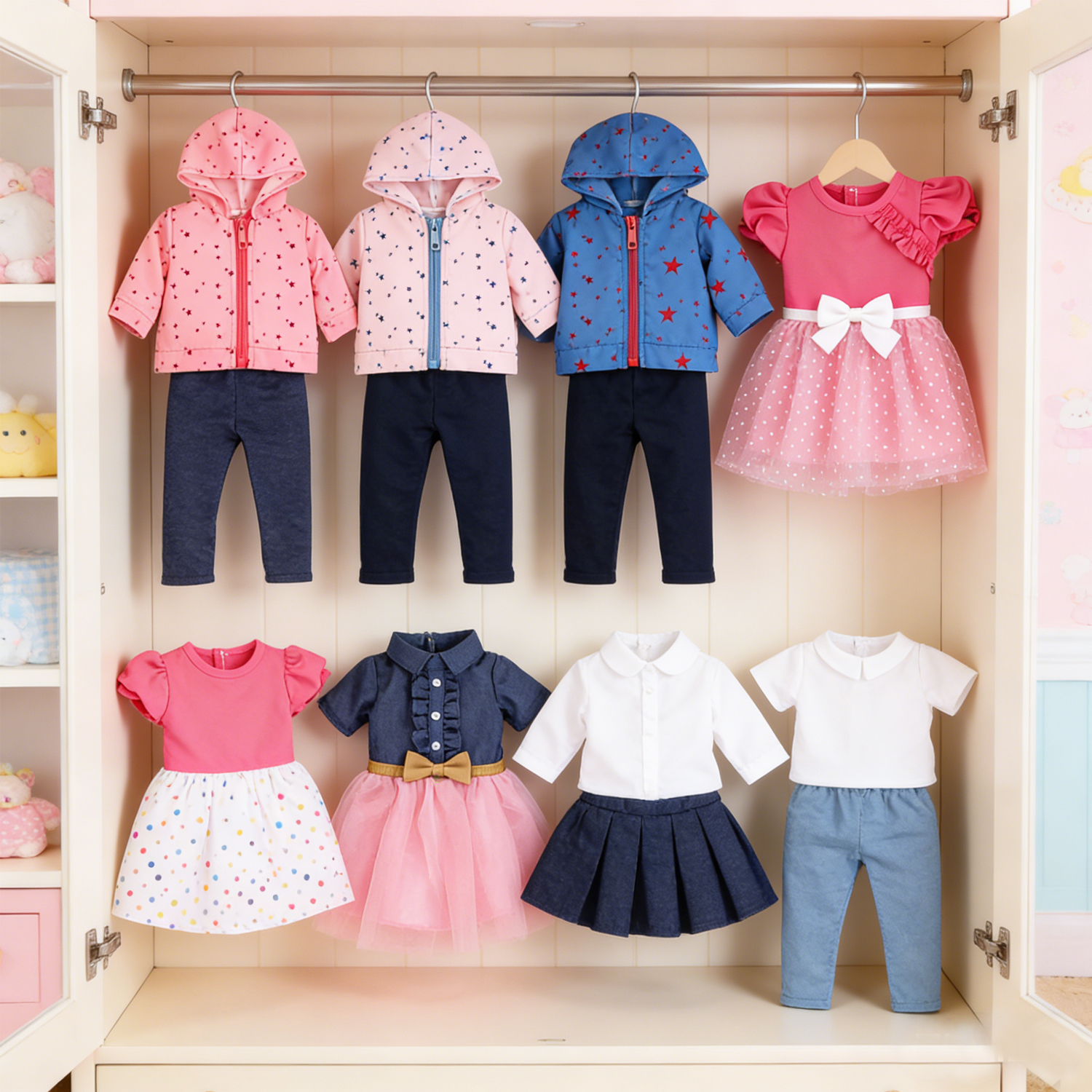Cute 18 Inch American Doll Clo - Baby Clothing Deals ulasan dan harga