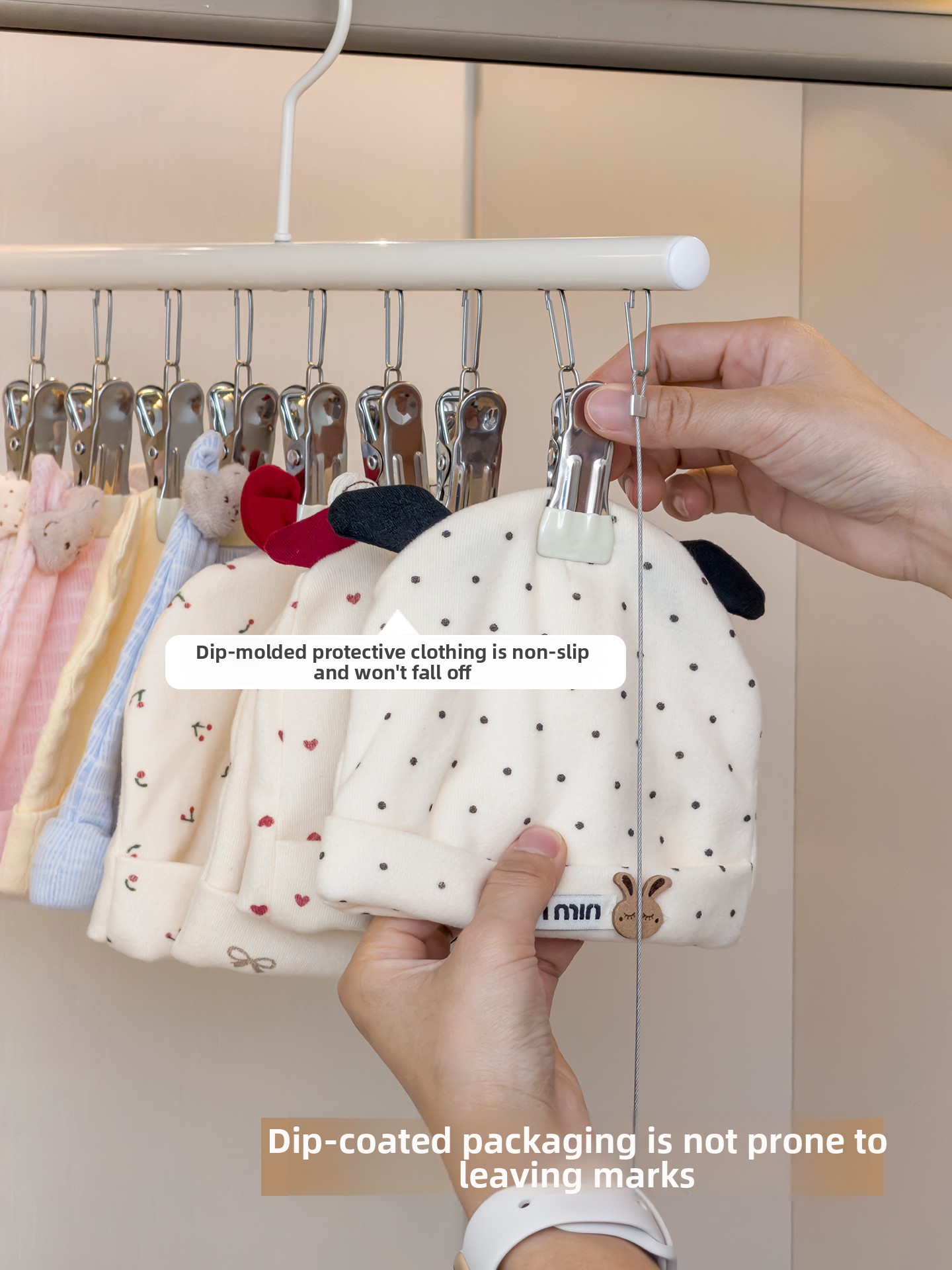Baby Pants Hanger with Multipl - Baby Clothing Organizer ulasan dan harga