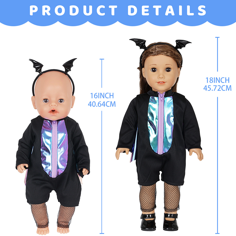 Doll Clothes Set for 16-18inch - Baby Clothing Gift Set ulasan dan harga