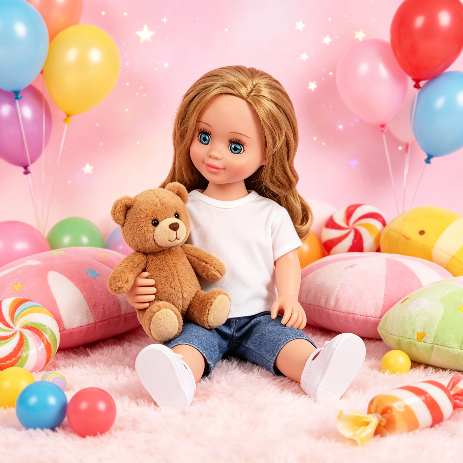 Cute 18 Inch Doll Clothes Set  - Baby Clothing Deals ulasan dan harga