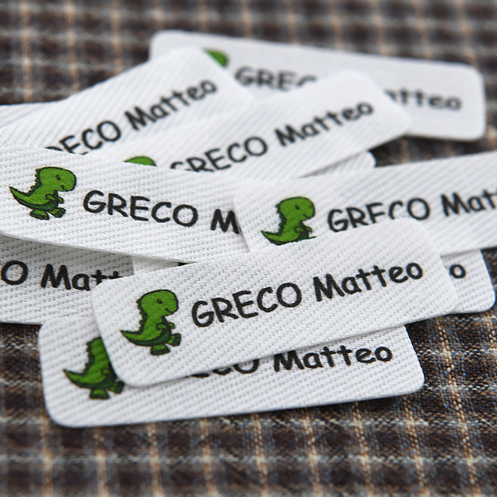 Custom Iron-on & Sew-on Cotton - Baby Clothing Labels ulasan dan harga
