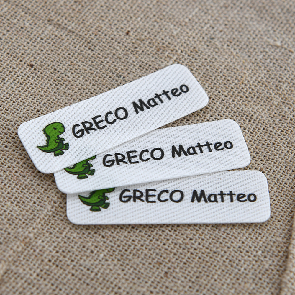 Custom Iron-on & Sew-on Cotton - Baby Clothing Labels ulasan dan harga