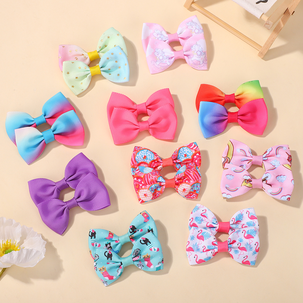 20Pcs cute baby bows hair clip - Baby Z Clothing ulasan dan harga