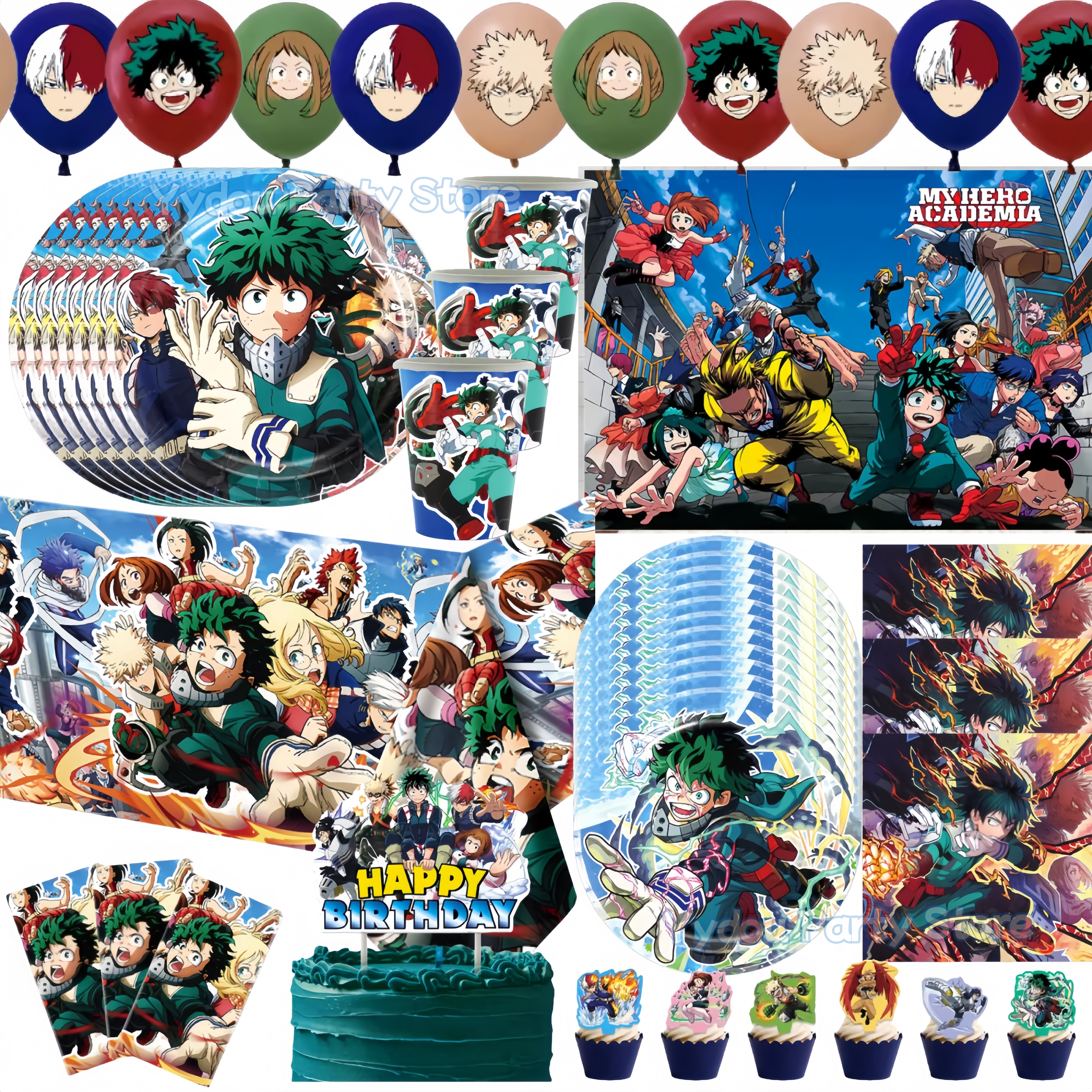 Hero Academiaed Birthday Party - Baby Clothing Gift Set ulasan dan harga