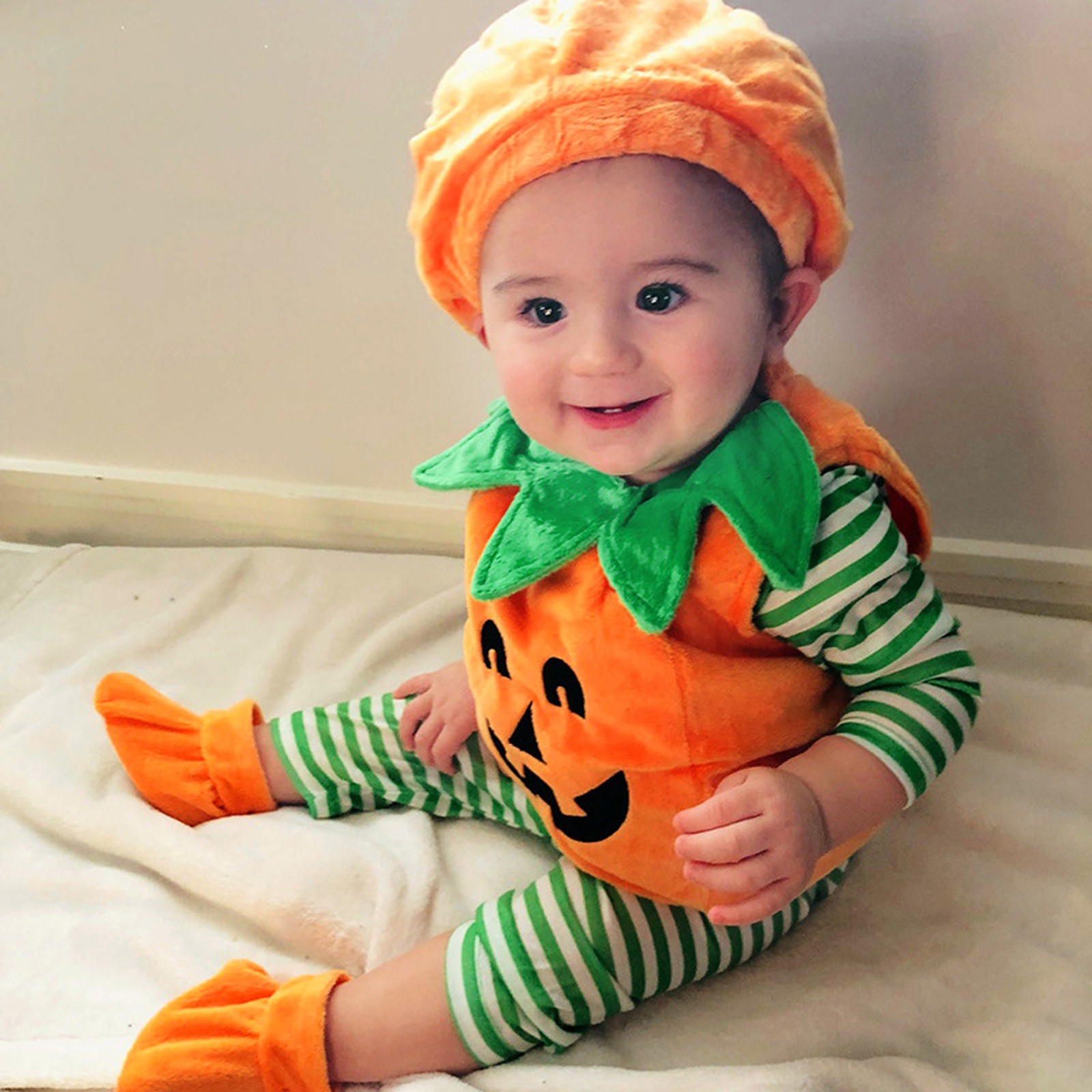 Halloween Pumpkin Costume Kids - Baby Clothing Sets Boy ulasan dan harga
