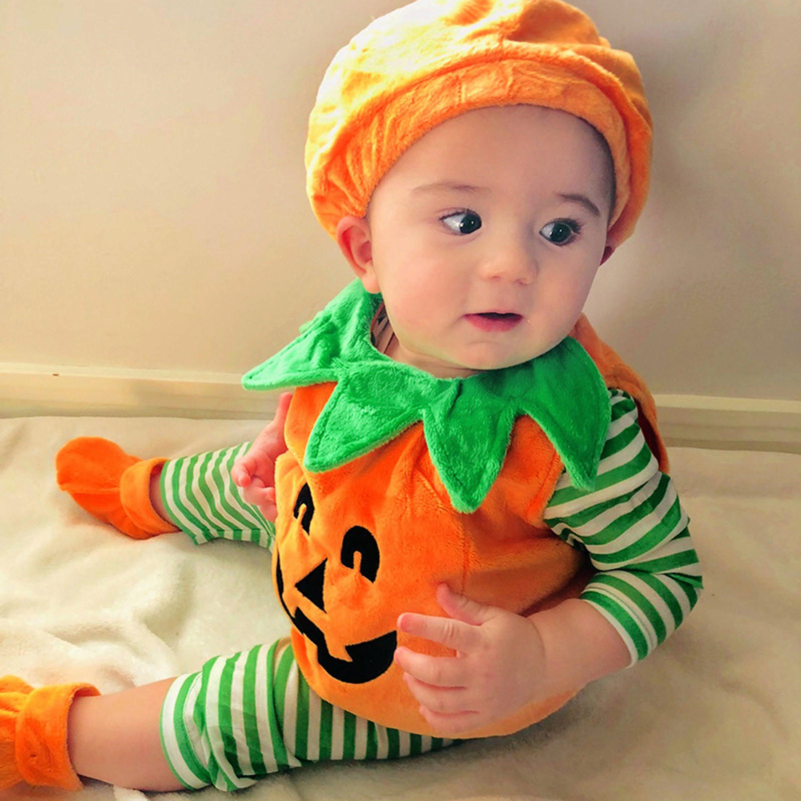 Halloween Pumpkin Costume Kids - Baby Clothing Sets Boy ulasan dan harga
