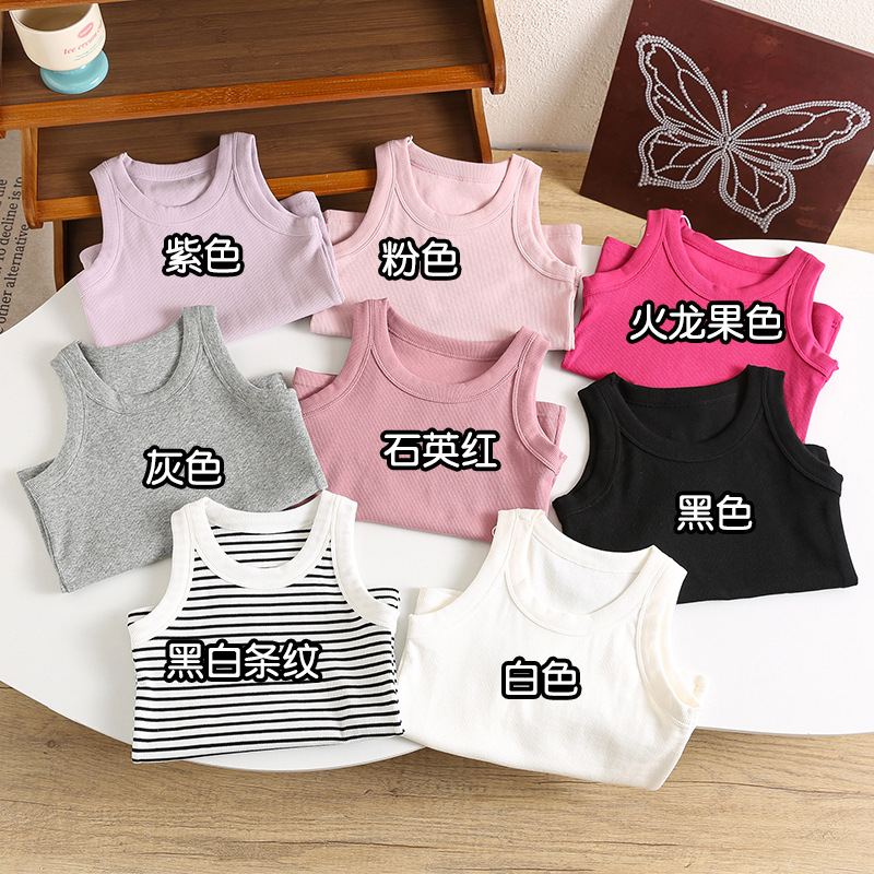 Kids Sleeveless T-shirts Candy - Baby Clothing For Sale ulasan dan harga