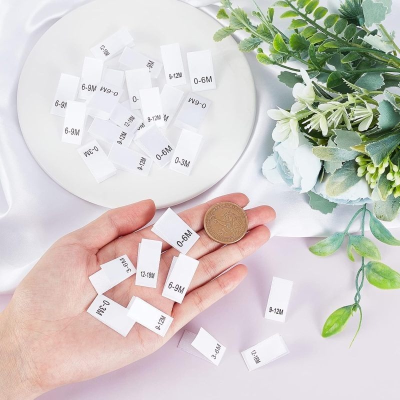 600 Pcs Clothing Month Labels  - Baby Clothing Labels ulasan dan harga