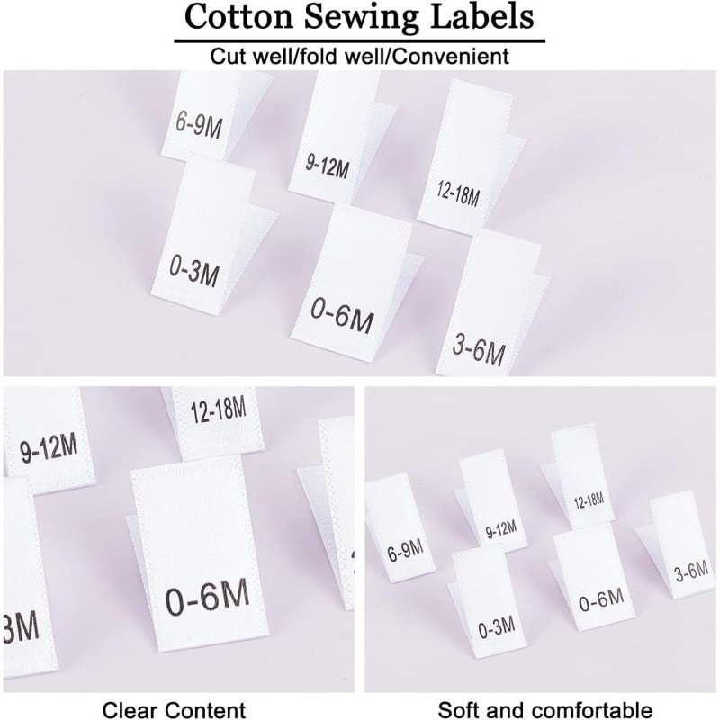 600 Pcs Clothing Month Labels  - Baby Clothing Labels ulasan dan harga