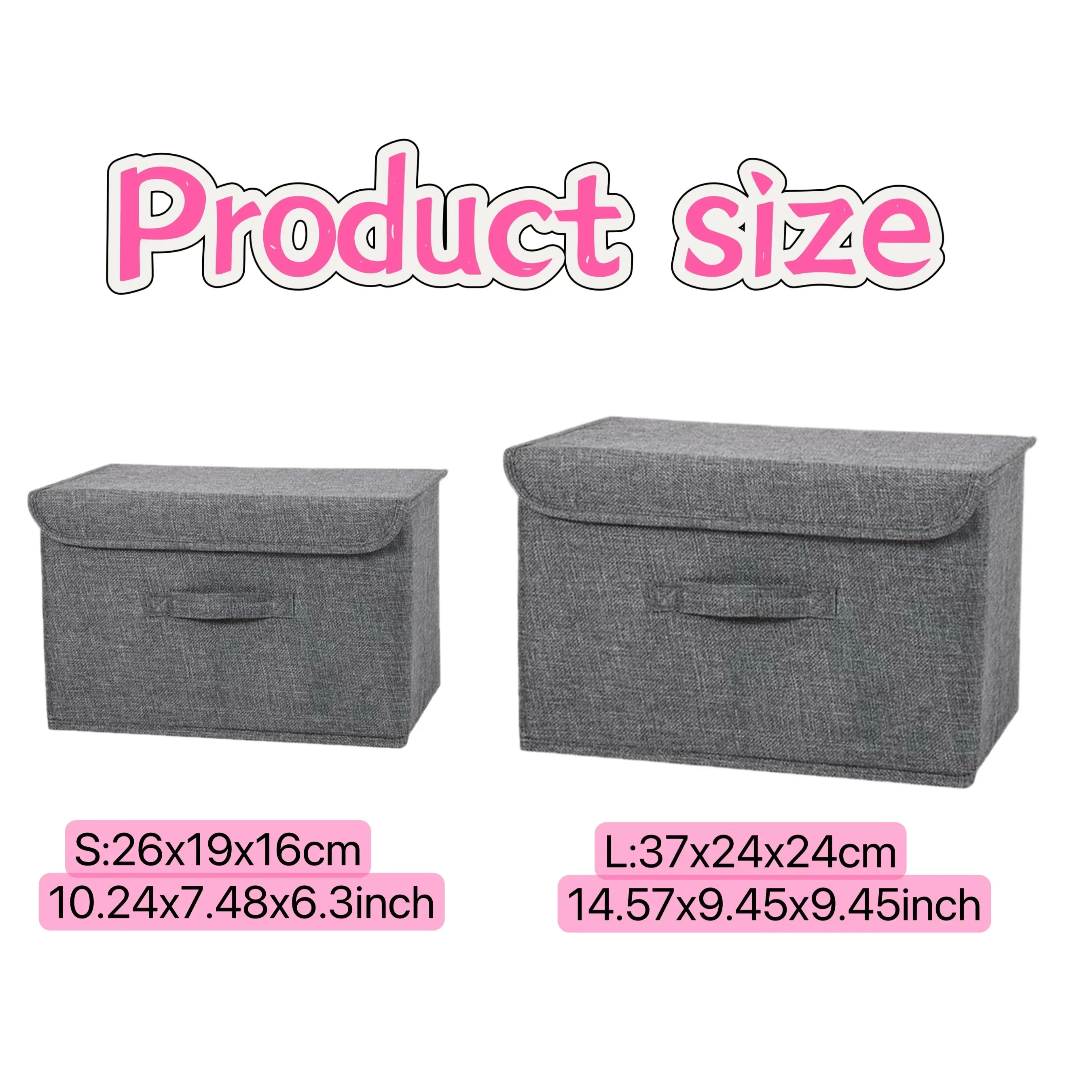 Large-capacity Linen Fabric St - Baby Clothing Organizer ulasan dan harga