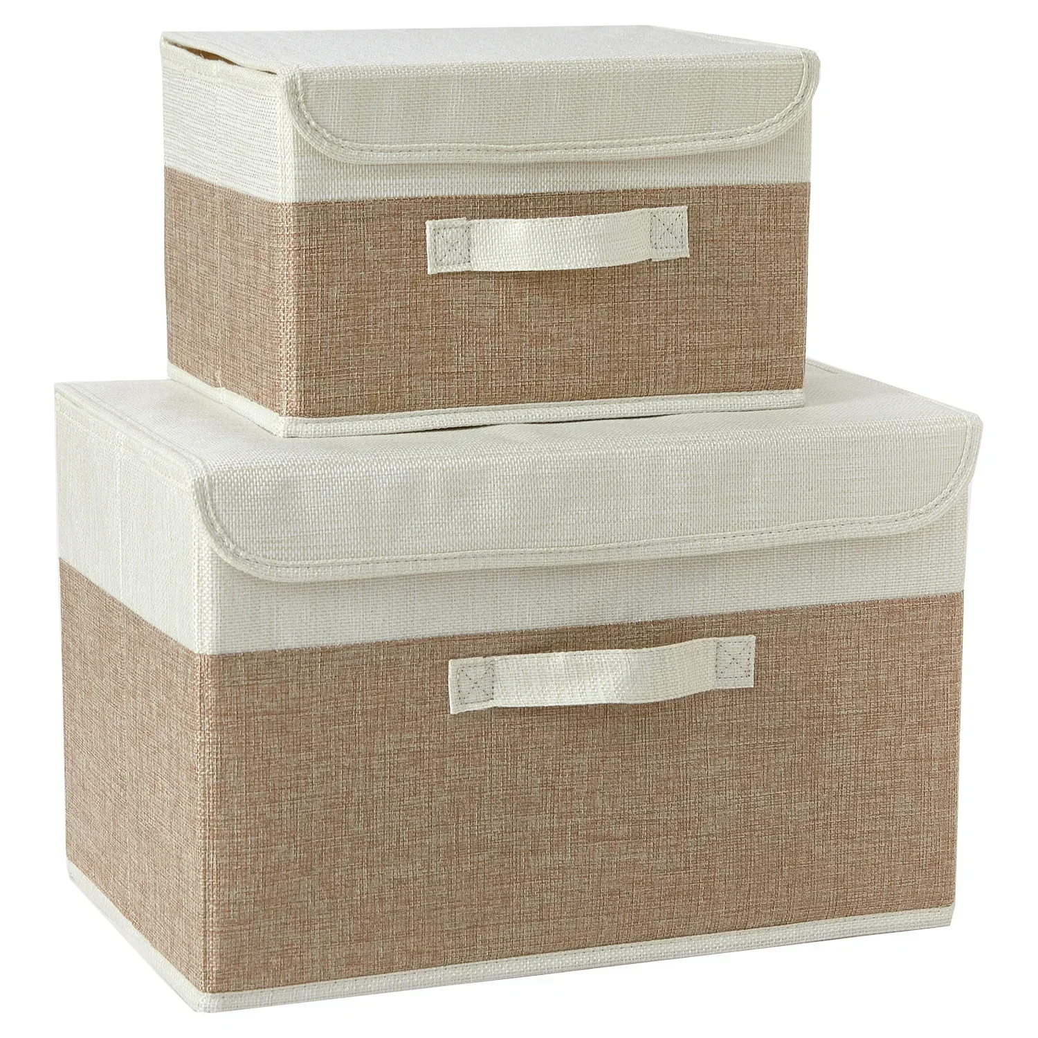 Large-capacity Linen Fabric St - Baby Clothing Organizer ulasan dan harga