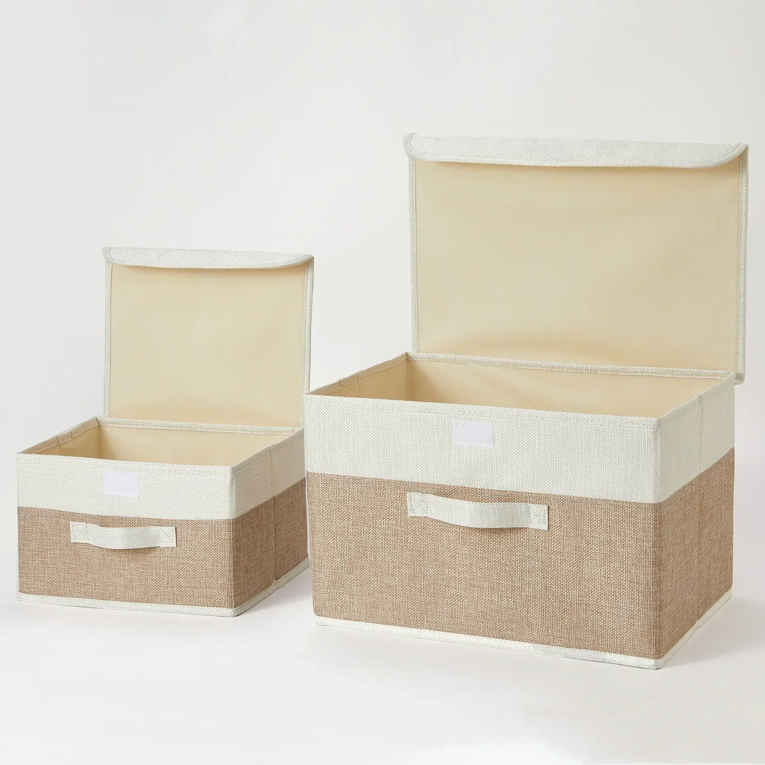 Large-capacity Linen Fabric St - Baby Clothing Organizer ulasan dan harga
