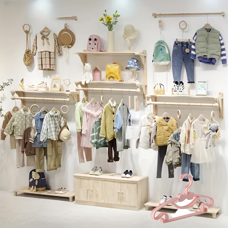 10 Pieces of Children's Hanger - Baby Clothing Organizer ulasan dan harga