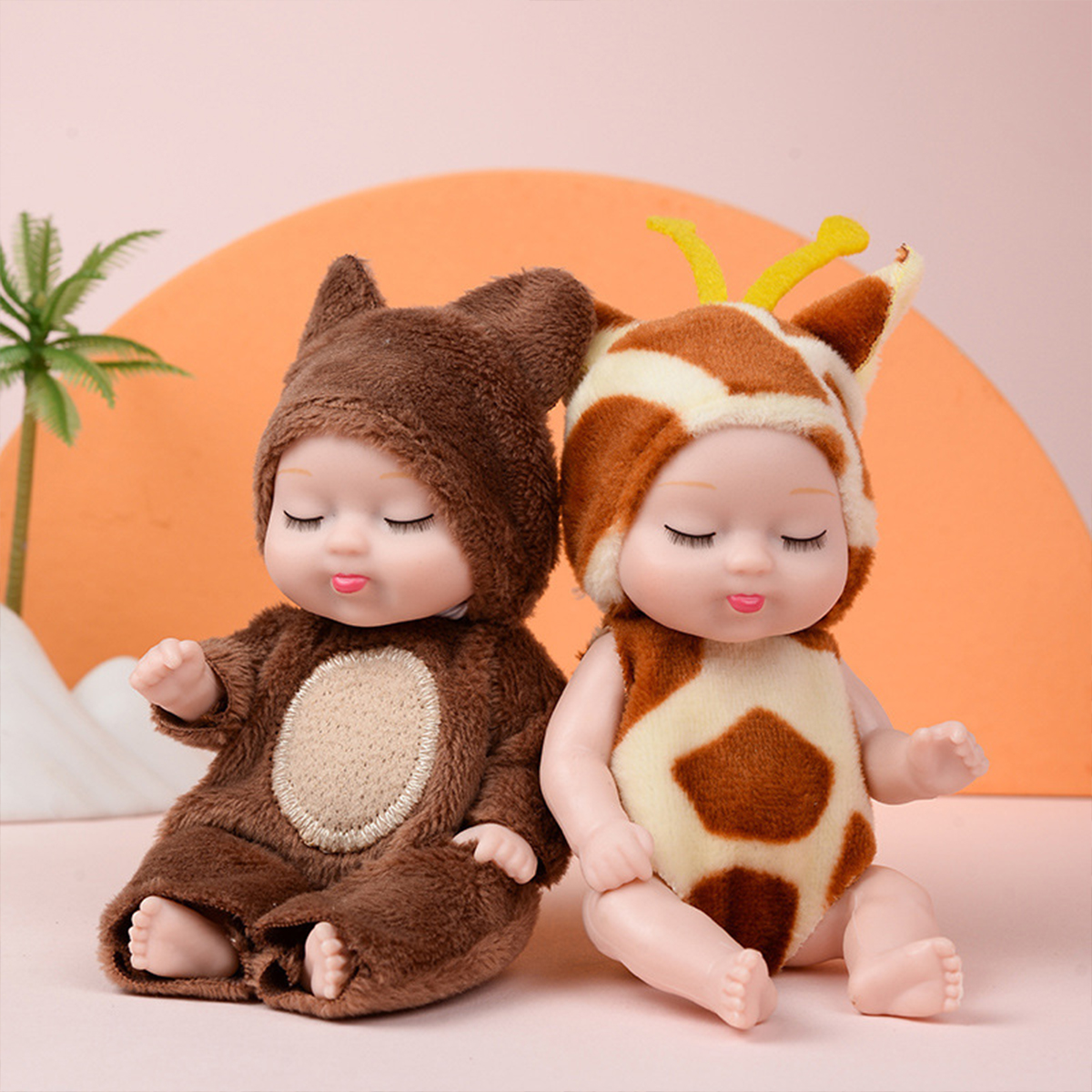 1/6PCS Mini Newborn Doll Rebir - Baby Clothing Gift Set ulasan dan harga