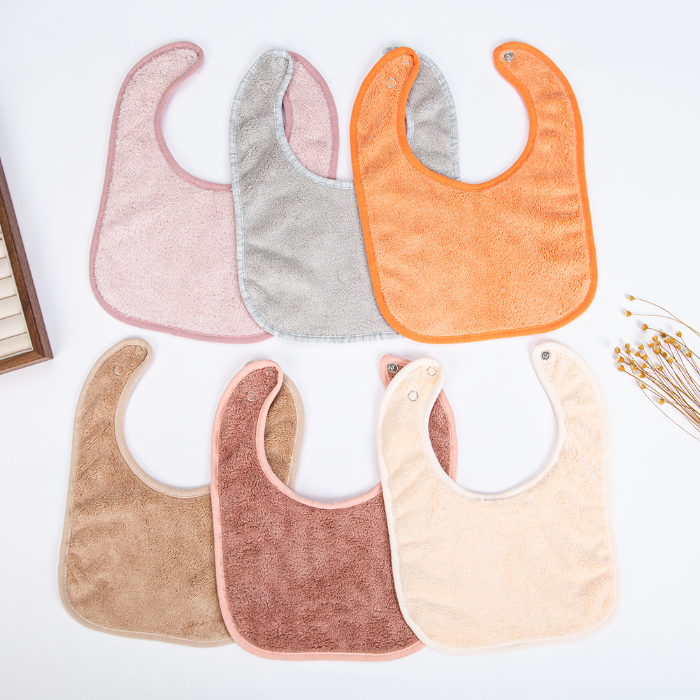 Solid Terry Towel Baby Bibs Sw - Baby Clothing Sets Boy ulasan dan harga
