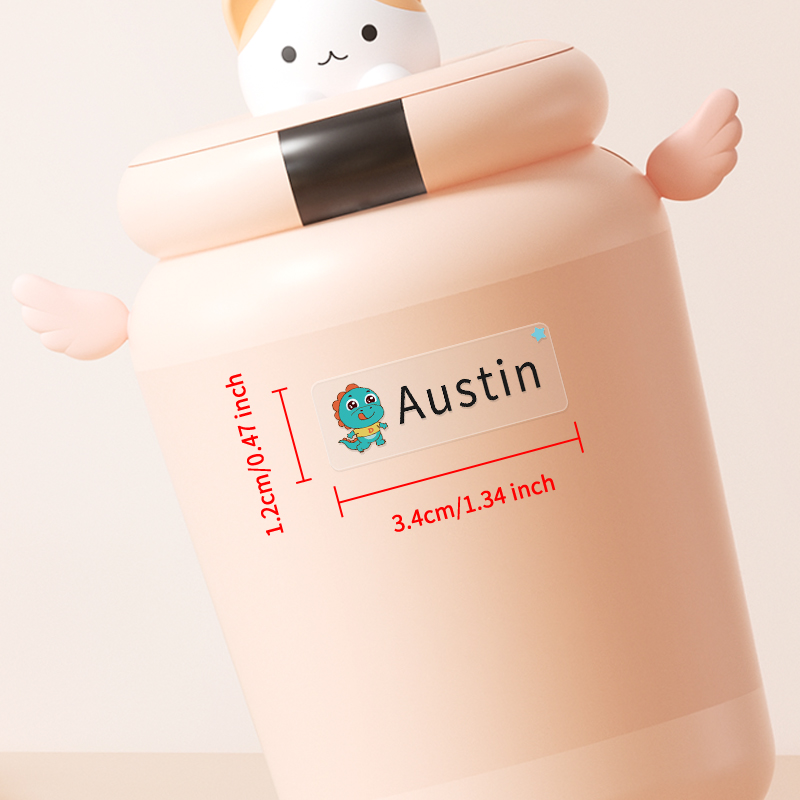 Custom Waterproof Transparent  - Baby Clothing Labels ulasan dan harga