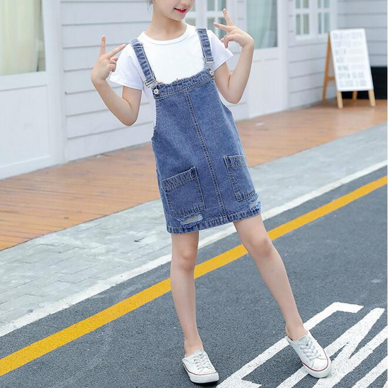 2-10Yrs Baby Girl Jean Suspend - Baby Clothing Line ulasan dan harga
