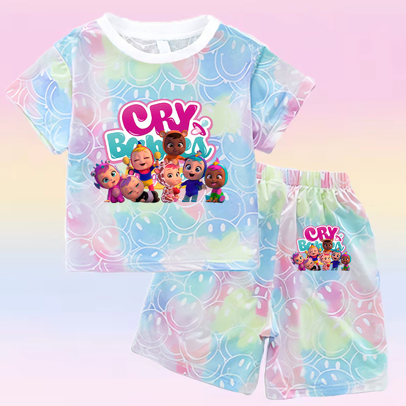 Crying Babies T-shirt Set Chil - Baby Clothing Gift Set ulasan dan harga