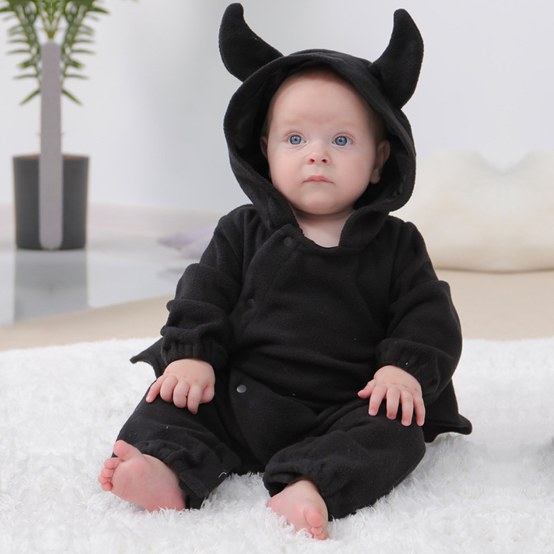 Warm Fleece Baby Halloween Bat - Baby Clothing Factory Shop ulasan dan harga