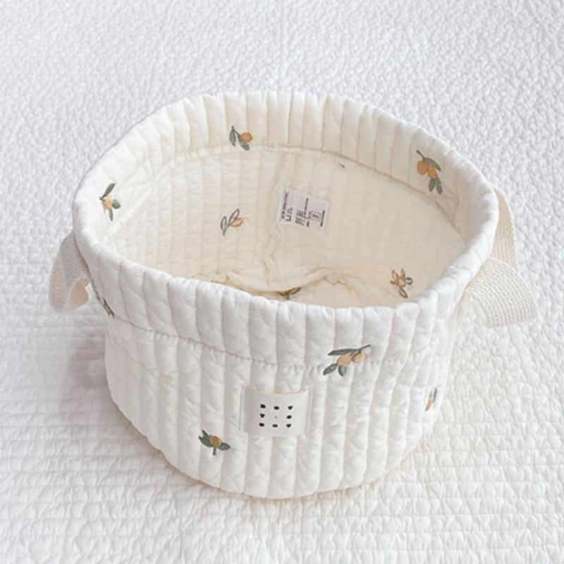 Cute Bear Embroidery Diaper Ba - Baby Clothing Organizer ulasan dan harga