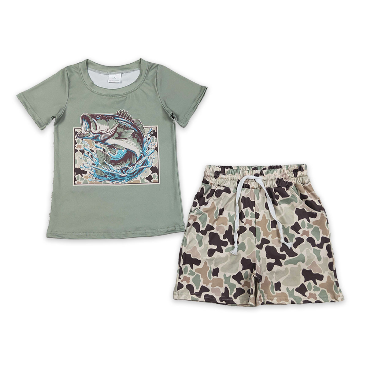 Toddler Baby Boys Green Camo F - Baby Clothing Wholesale ulasan dan harga