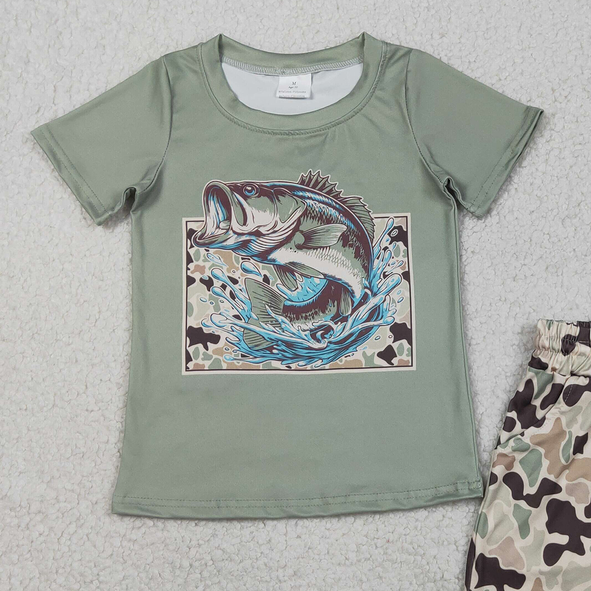 Toddler Baby Boys Green Camo F - Baby Clothing Wholesale ulasan dan harga