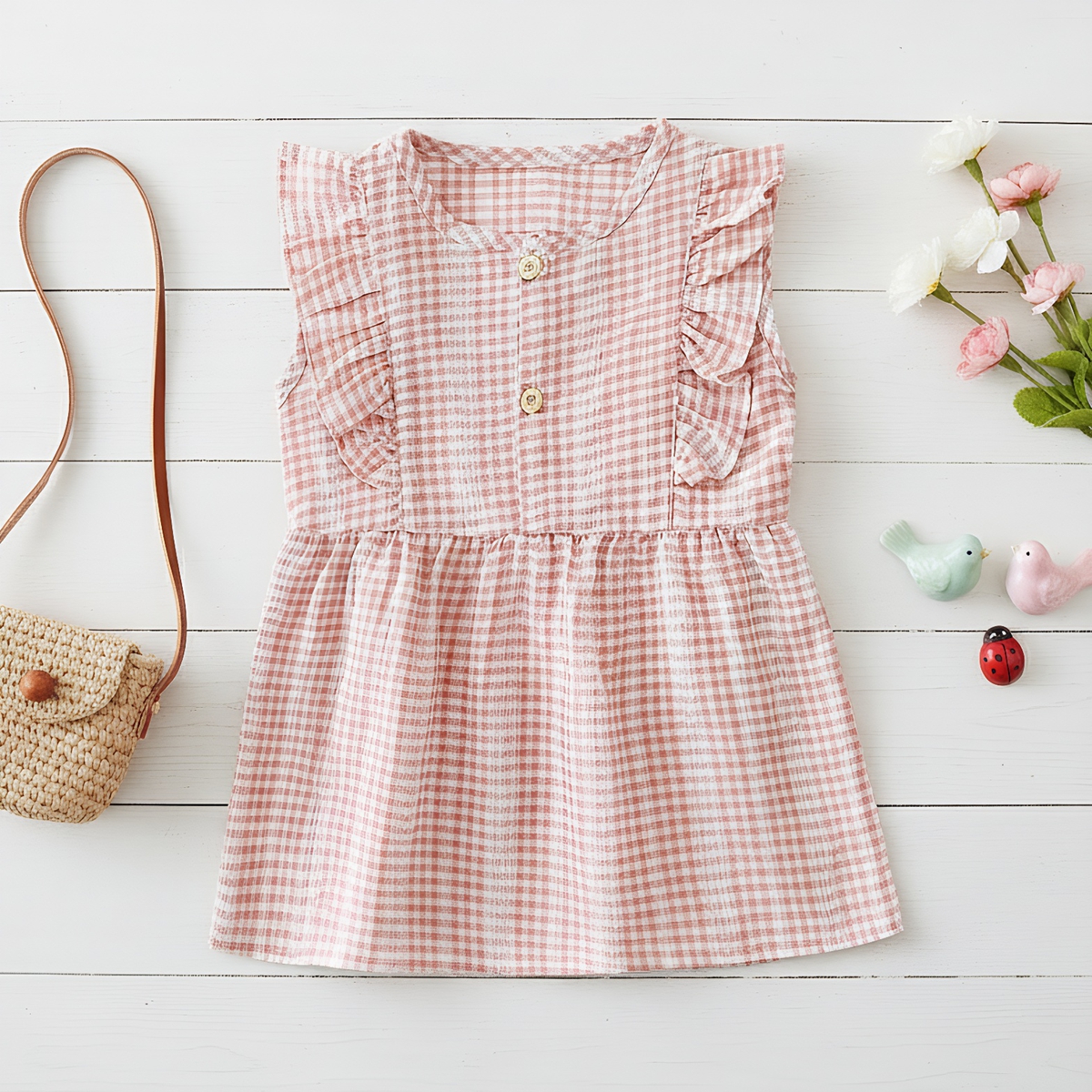 Sanlutoz Cotton Baby Girls Dre - Baby Clothing Pk ulasan dan harga