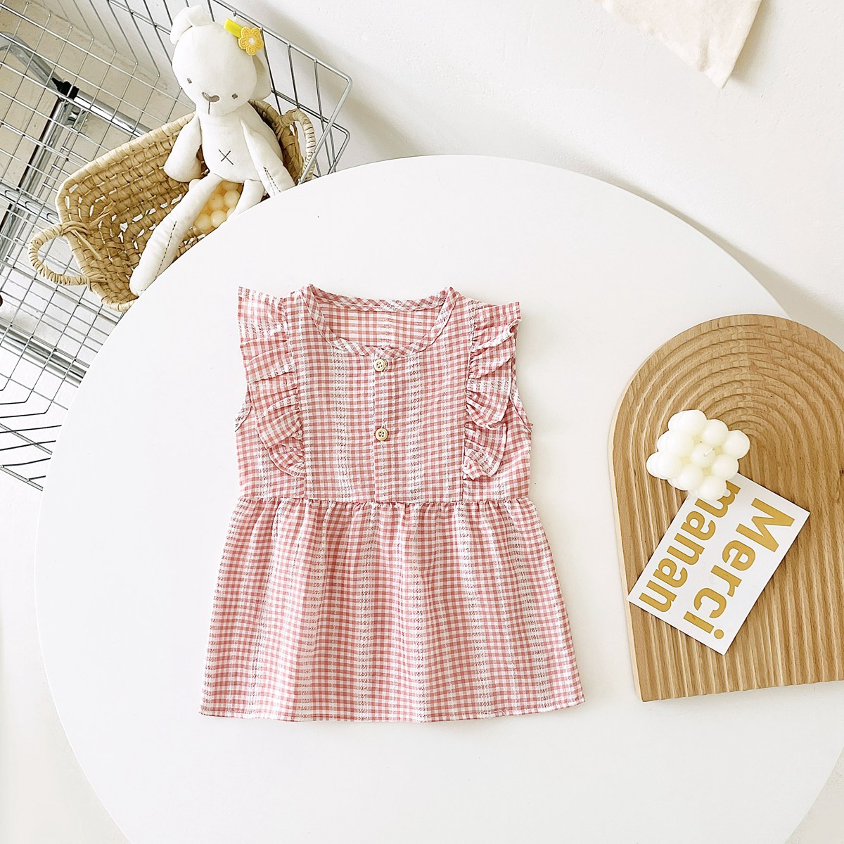Sanlutoz Cotton Baby Girls Dre - Baby Clothing Pk ulasan dan harga