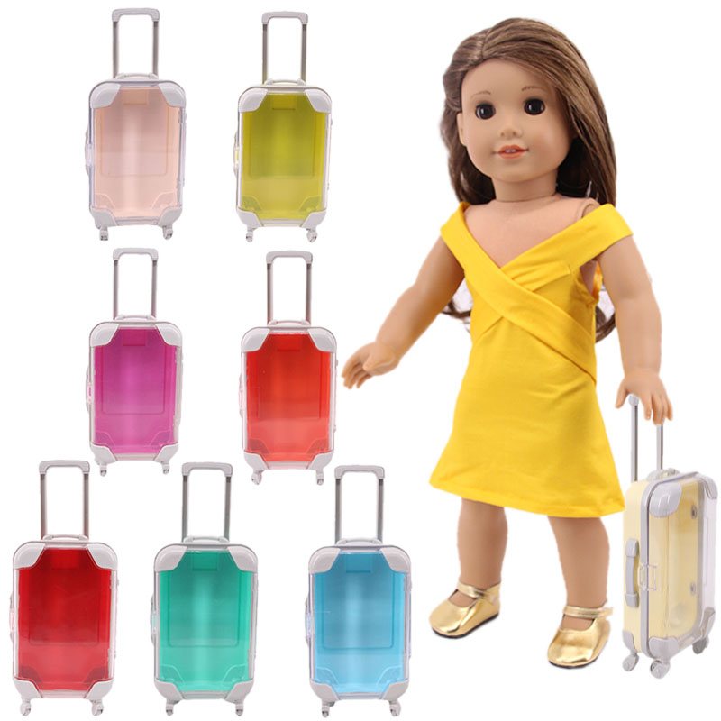 Doll Accessories Suitcase Cart - Baby Clothing Organizer ulasan dan harga