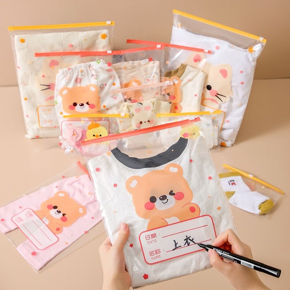10PCS Multi-size Storage Bag P - Baby Clothing Organizer ulasan dan harga