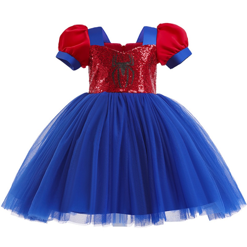 Baby Girls Spider Print Party  - Baby Z Clothing ulasan dan harga