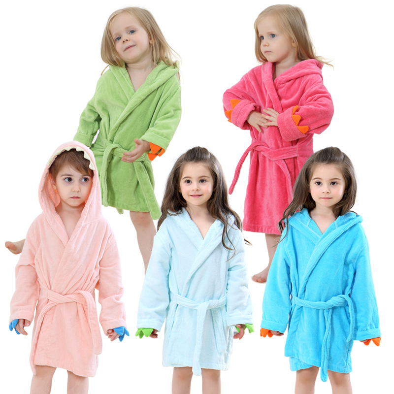 Children's Bathrobe Hooded Dra - Baby Clothing Factory Shop ulasan dan harga