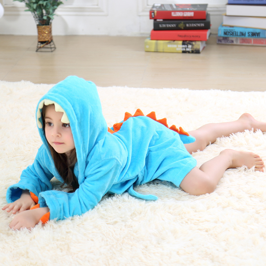 Children's Bathrobe Hooded Dra - Baby Clothing Factory Shop ulasan dan harga